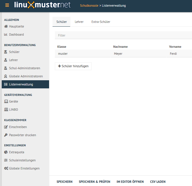 Load csv