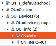 Gruppeneintrag Informatikraum