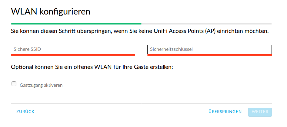 SSID einrichten